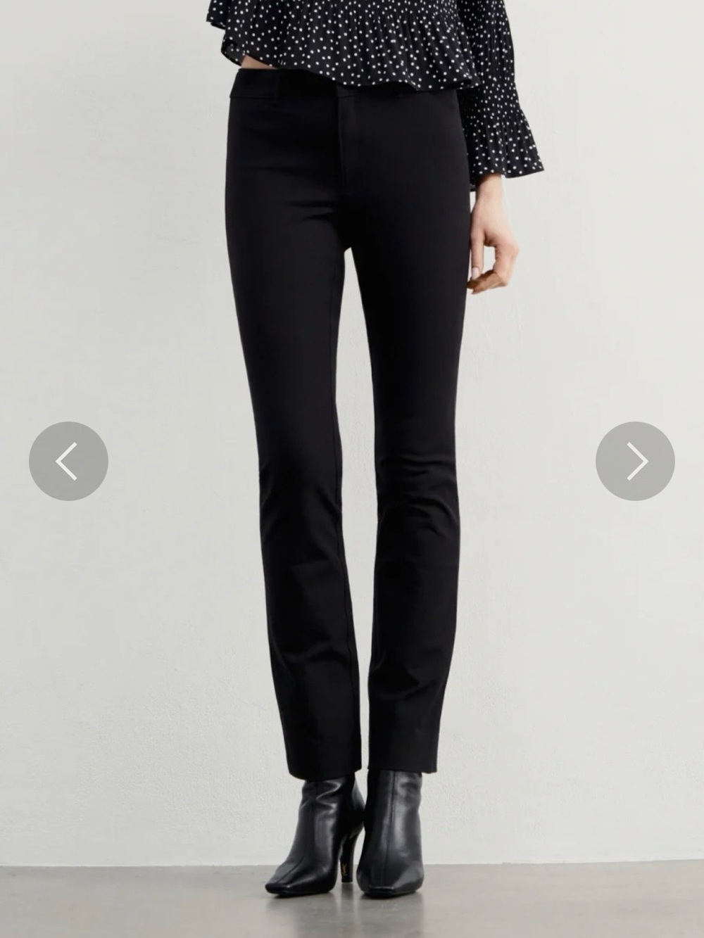 AYR Daily Dose Stretch Pants Size 29 in Solid Black